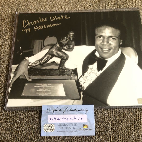 Charles white authentic picture